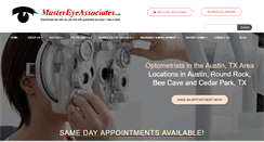 Desktop Screenshot of mastereyeassociates.com